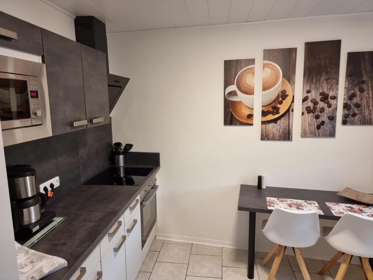 Gaestehaus-Ferienwohnung-Appartement Mit Terrasse - Naehe Kliniken/ Herzzentrum 巴特恩豪森 外观 照片