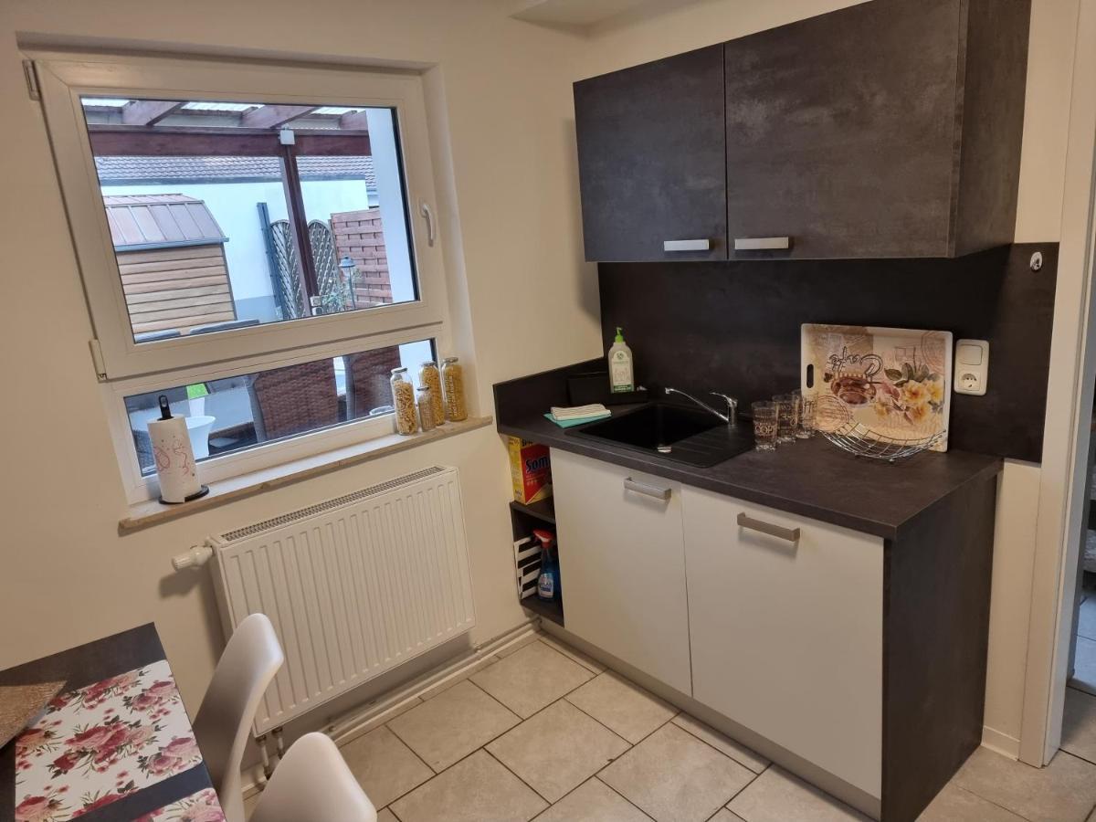 Gaestehaus-Ferienwohnung-Appartement Mit Terrasse - Naehe Kliniken/ Herzzentrum 巴特恩豪森 外观 照片